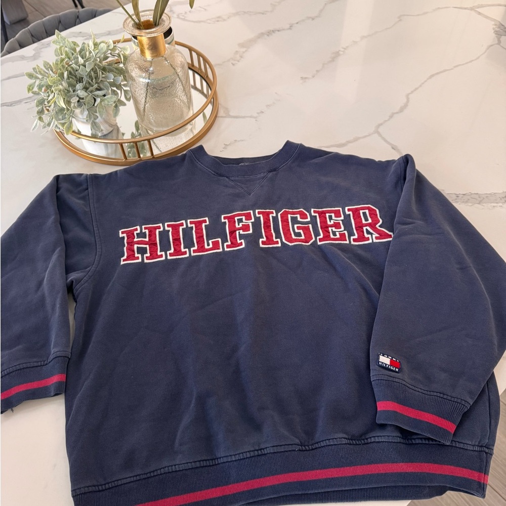 Tommy Hilfiger Vintage Crewneck Sweatshirt- Size L